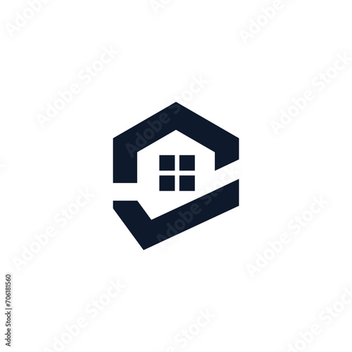 Free Download house modern logo design vector - GFXLoad