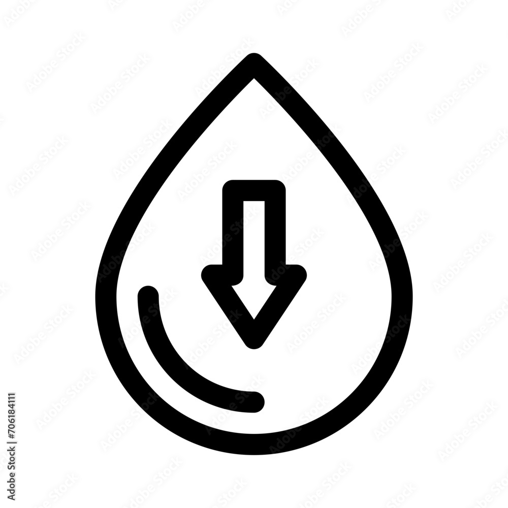 water line icon water line icon