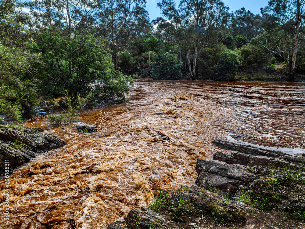 Rushing Flood Waters Rushing Flood Waters