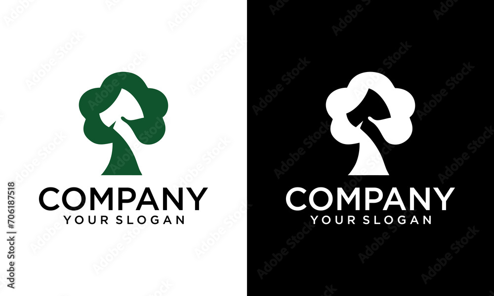simple abstract tree ax vector logo. Axe, Lumberjack, Wood Logging emblem or badge. Ax sticking in stump. Woodwork, timber symbol vector illustration simple abstract tree ax vector logo. Axe, Lumberjack, Wood Logging emblem or badge. Ax sticking in stump. Woodwork, timber symbol vector illustration