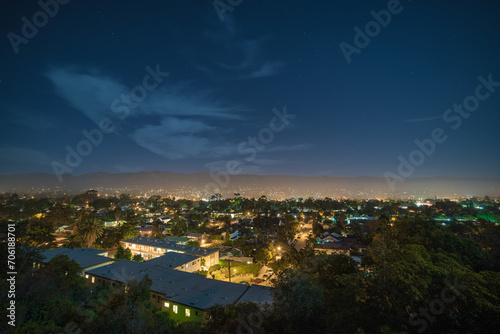 Santa Barbara Westside, Night panorama © Jesse