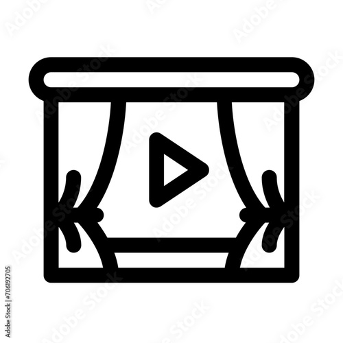 Cinema Premiere Icon