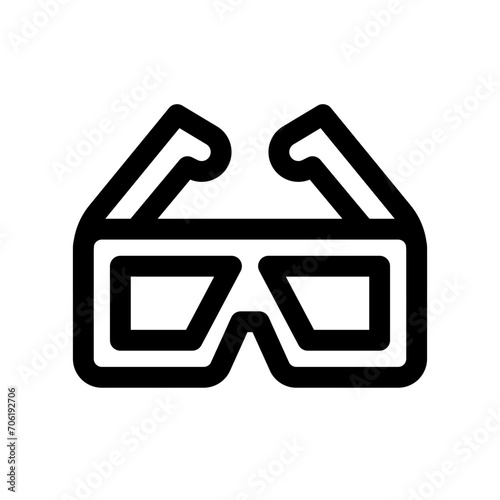 3D Glasses Icon