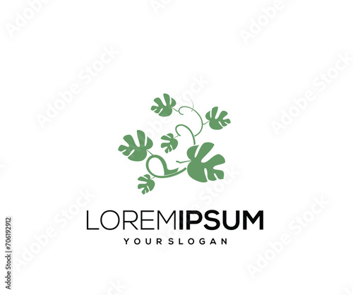 Green Leaf Logo Design