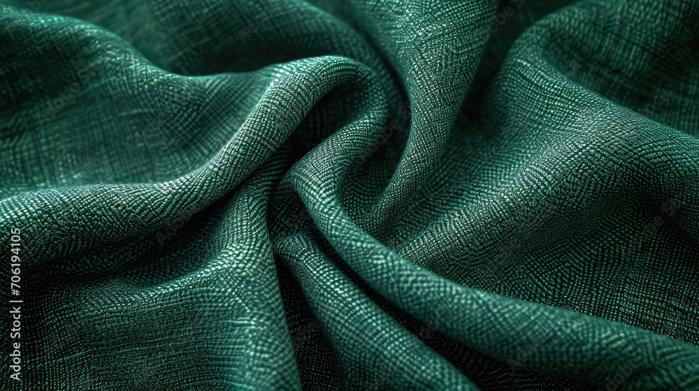green silk satin Fabric Dark green linen texture, green silk satin Fabric Dark green linen texture,