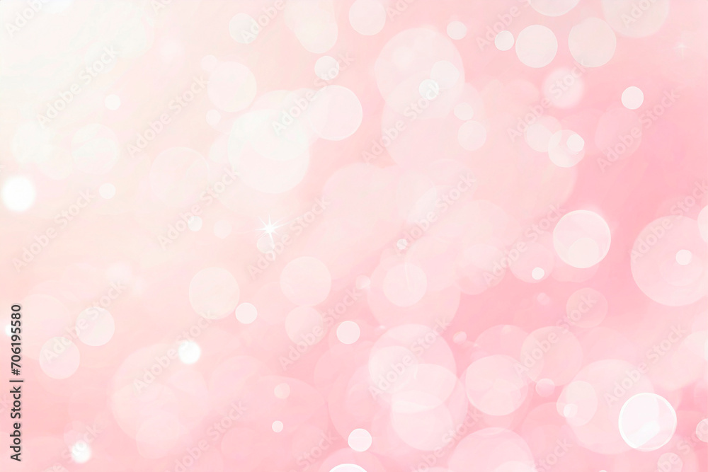 ピンクの玉ボケ背景素材