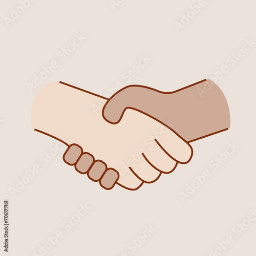 Wallpaper Mural Handsake Hand Sign Fingers, gesture, hand icon Vector Illustration Torontodigital.ca