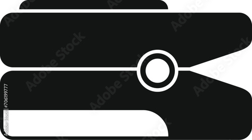 Palpitating check equipment icon simple vector. Person sick. Healthy heart