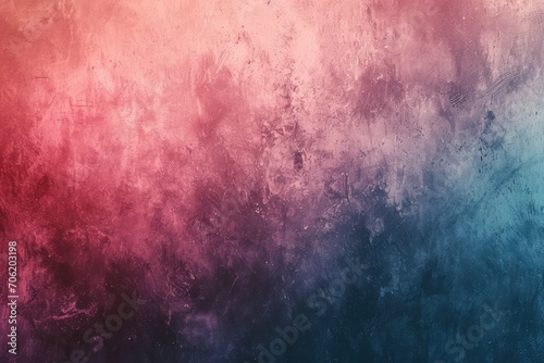 Abstract Textured Gradient from Red to Blue
