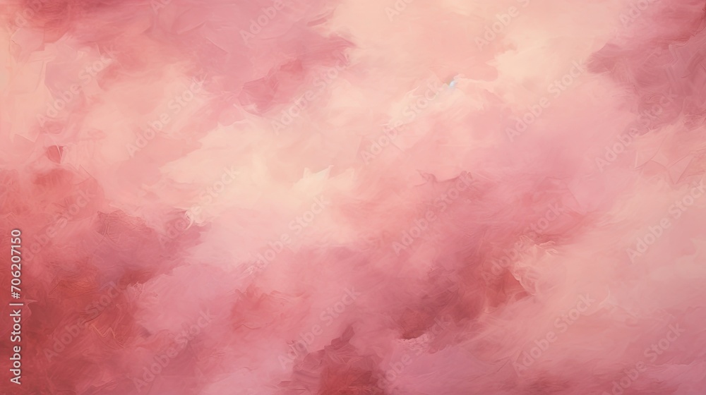 Romantic pink watercolor background, for graphics use. Created with Ai