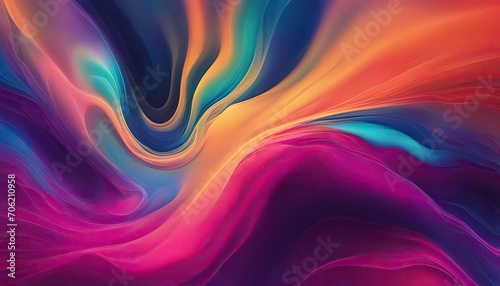 abstract colorful background with waves