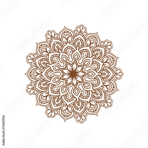 Beautiful decorative mandala design background