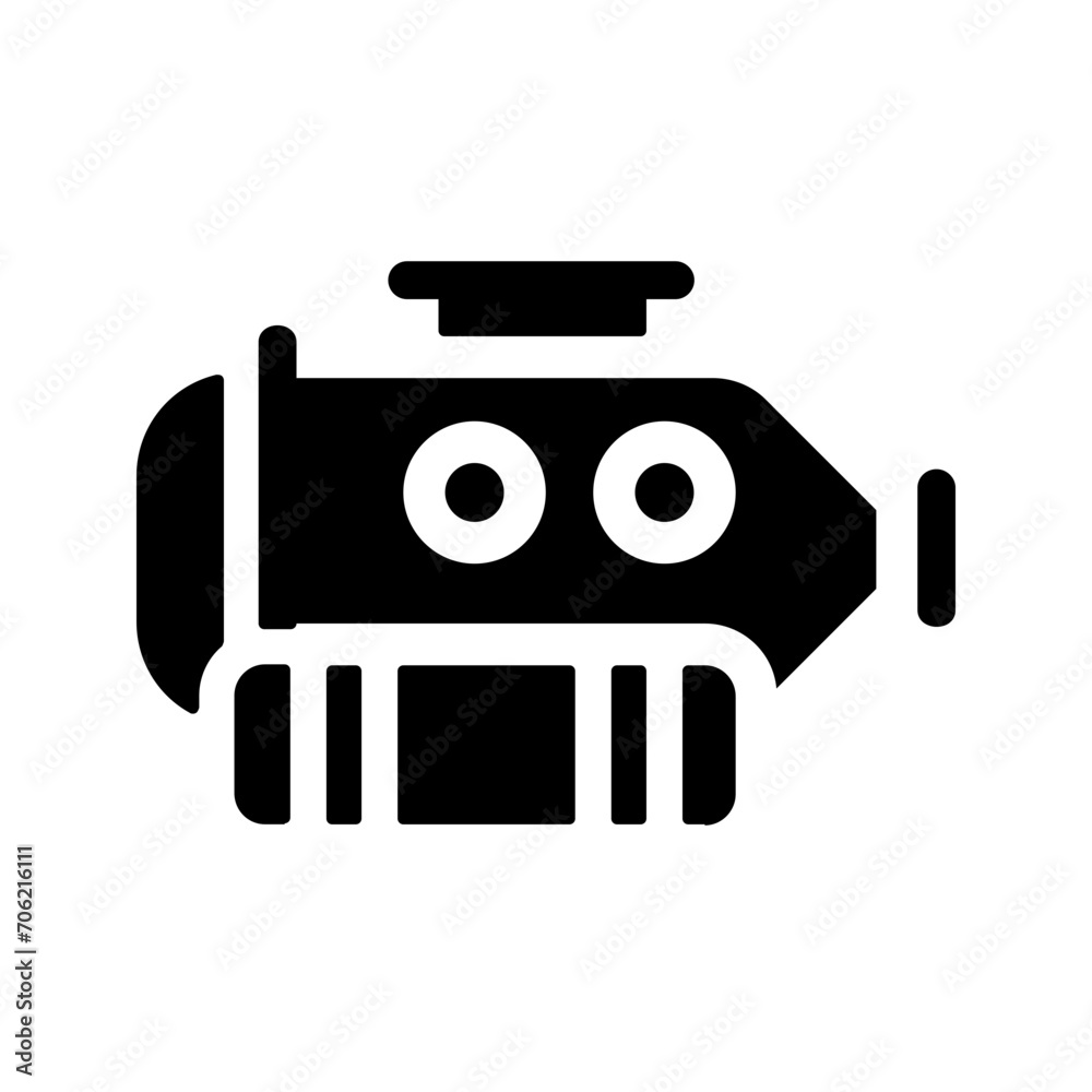 Fototapeta premium Research Sub Icon