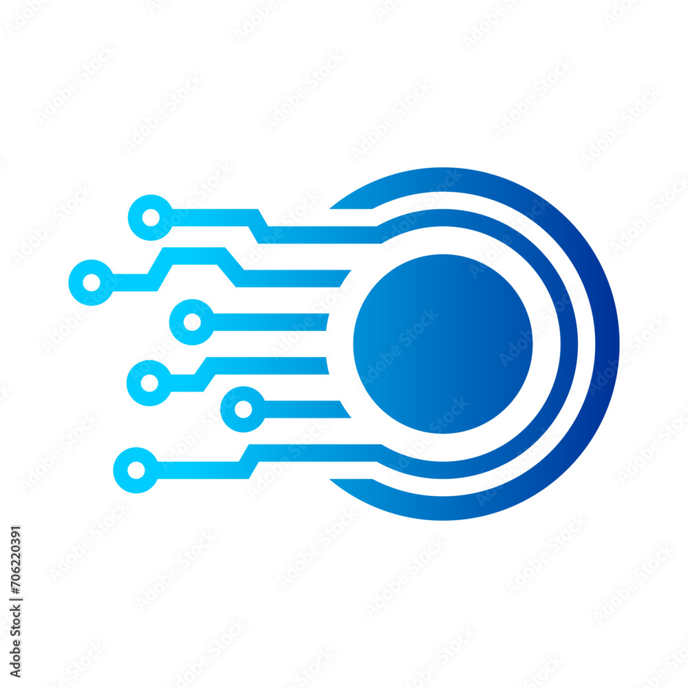 Technology Vector Logo Design Template Technology Vector Logo Design Template