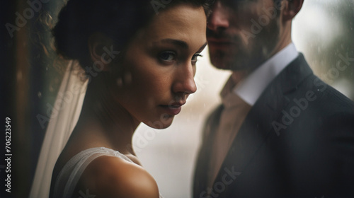 Infinite Happiness: Beautiful Wedding Day Bliss, Generative AI