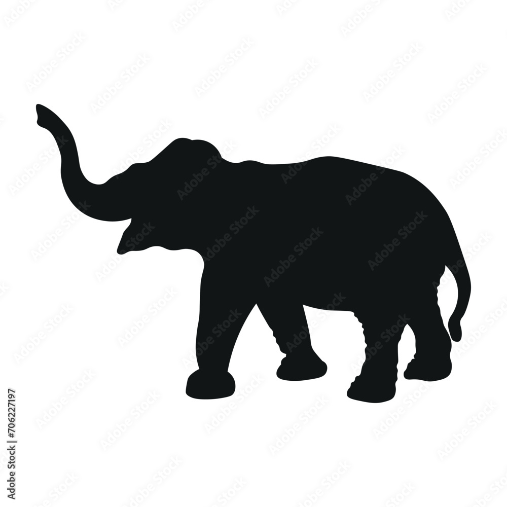 Silhouette Elephant World Wildlife Day Silhouette Elephant World Wildlife Day