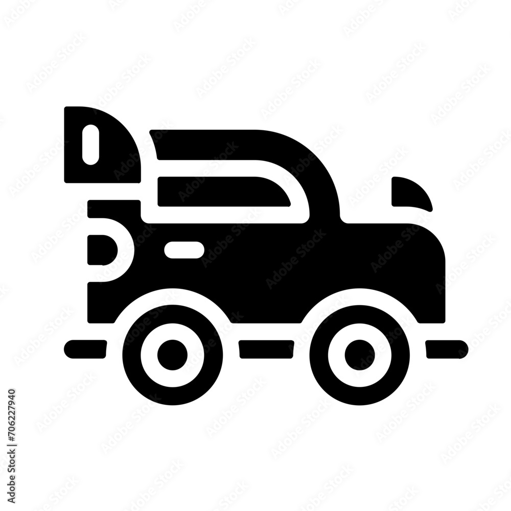 Rally Car Icon Rally Car Icon