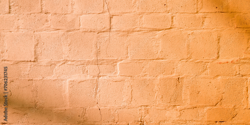 old wall Peach Fuzz beige background with old facade bricks old wall Peach Fuzz beige background with old facade bricks