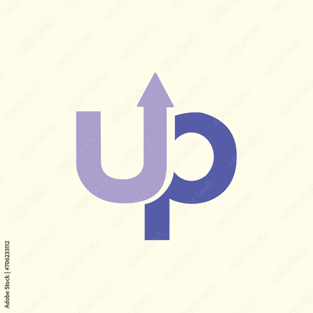 Success Up Logo Design Minimal Up Icon Success Up Logo Design Minimal Up Icon