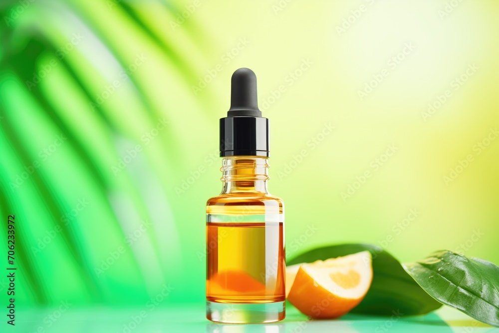 stacked cbd bottles with a green background stacked cbd bottles with a green background