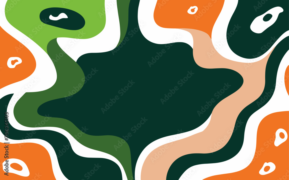 Abstract background poster. Good for fashion fabrics, postcards, email header, wallpaper, banner, events, covers, advertising, and more. St. Patrick's Day background.