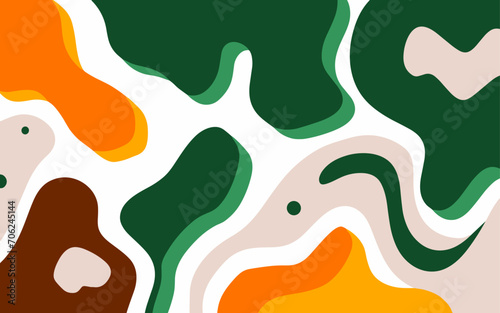 Abstract background poster. Good for fashion fabrics, postcards, email header, wallpaper, banner, events, covers, advertising, and more. St. Patrick's Day background.