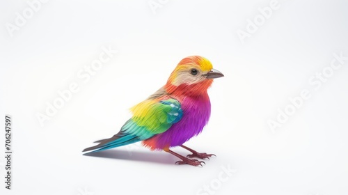 parrot isolated on a white background