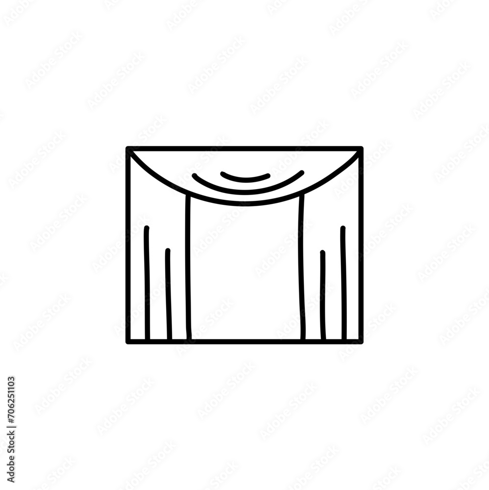 hand drawn curtain hand drawn curtain