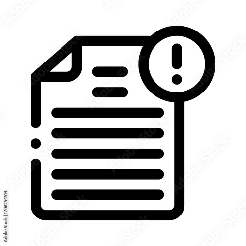 document line icon