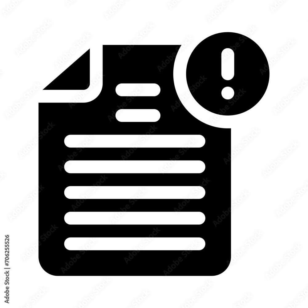 document glyph icon