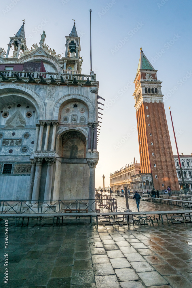 Saint Mark's Basilica in Venice, Italy