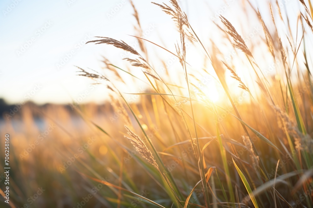 tall grass turned golden by setting sun tall grass turned golden by setting sun