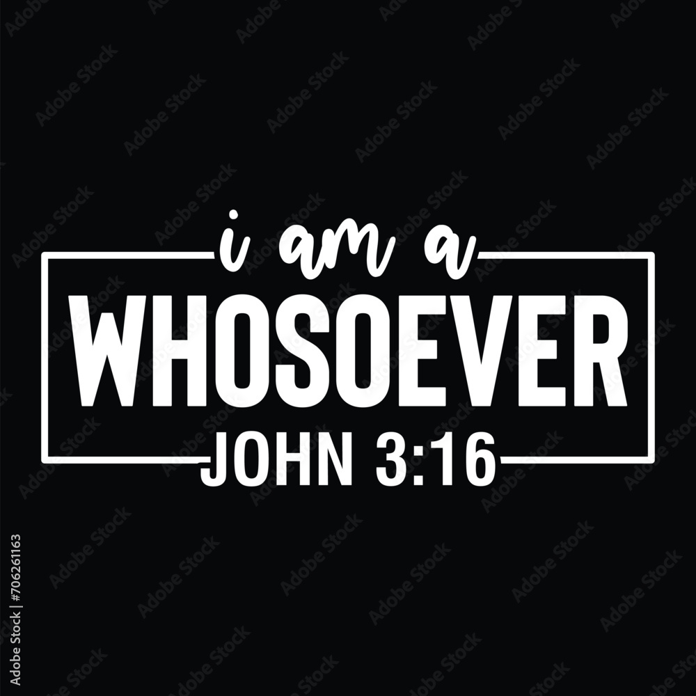 Obraz premium I Am a Whosoever