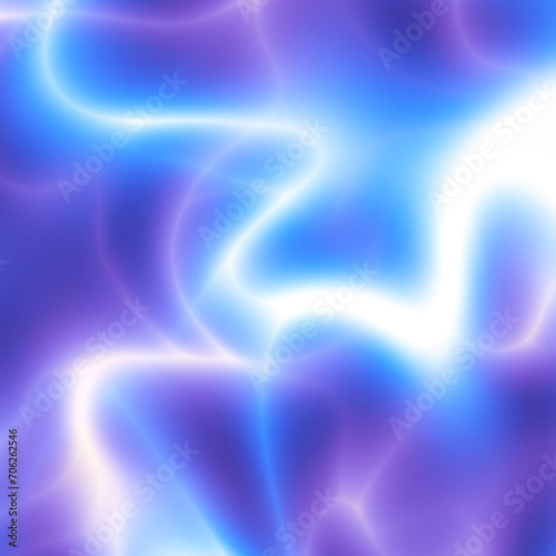 Blue glowing multidimensional plasma force field. Abstract glowing background
