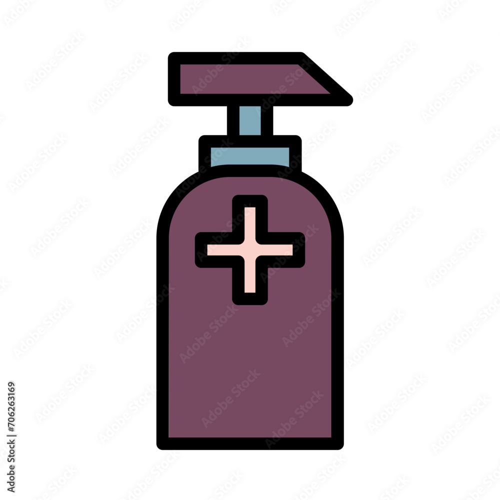 Clean Soap Wash Filled Outline Icon Clean Soap Wash Filled Outline Icon
