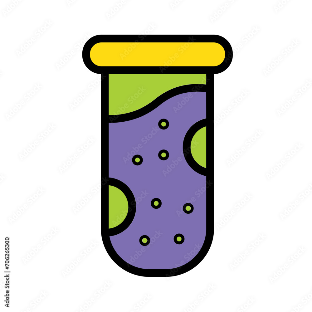 Biology Blood Chemistry Filled Outline Icon Biology Blood Chemistry Filled Outline Icon