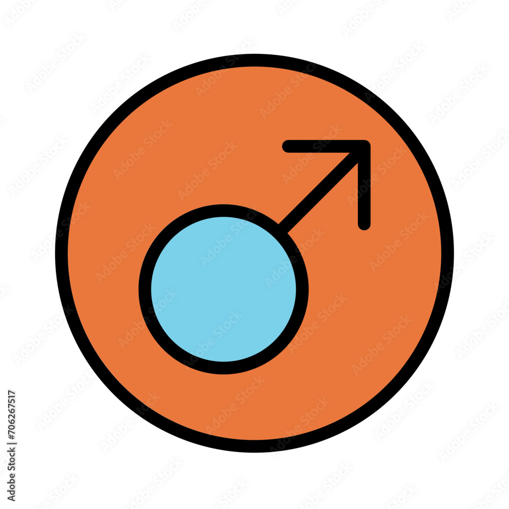 Astronomy Mars Planet Filled Outline Icon Astronomy Mars Planet Filled Outline Icon