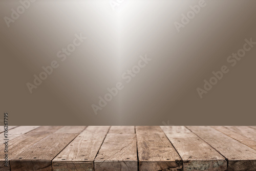 empty wooden room