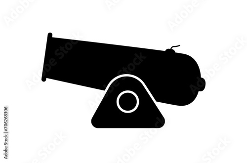 Canon weavon icon Vector Illustration isolated in white