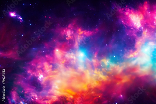 nebula space background © Abdul