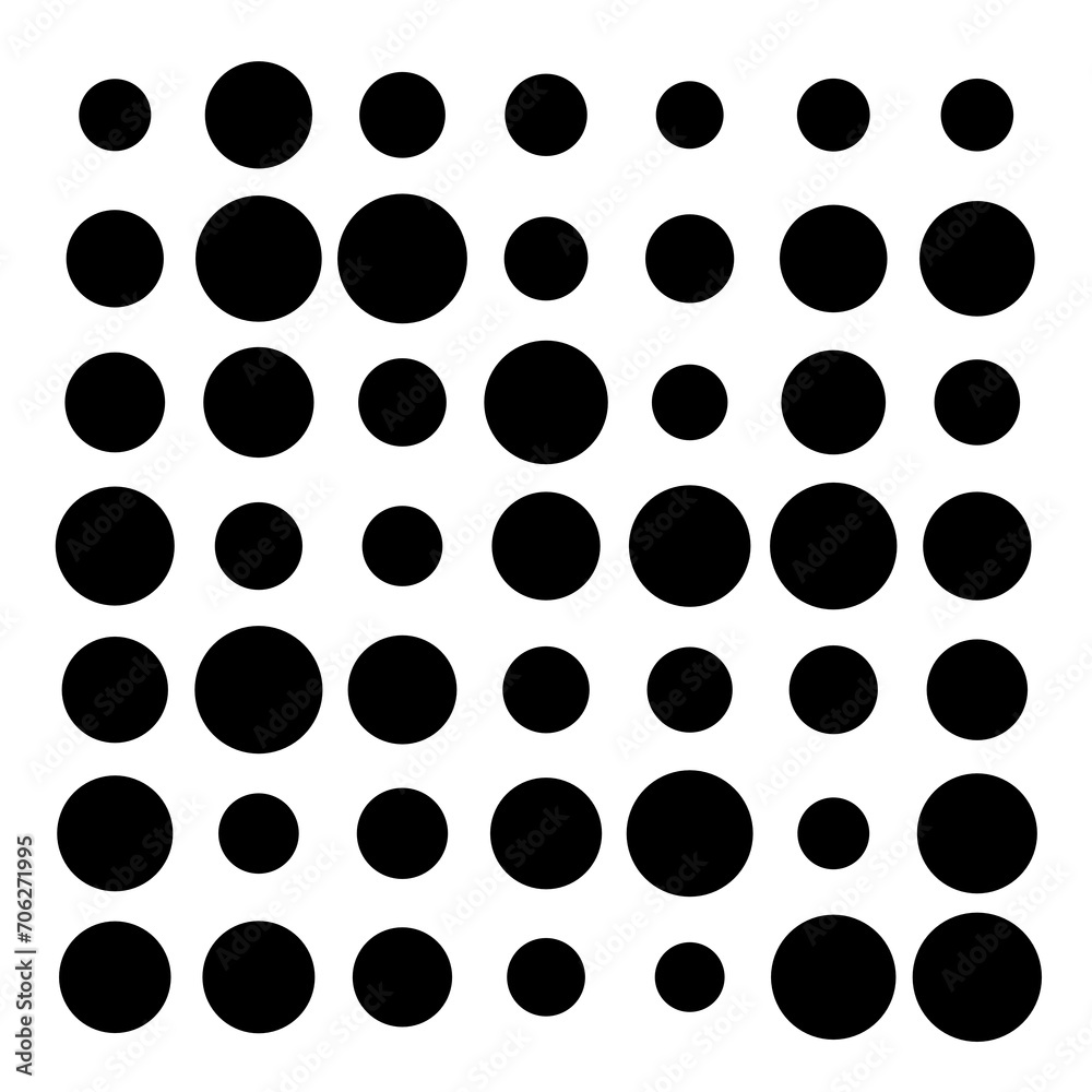 black and white dots black and white dots