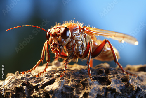 Termite realistic photography