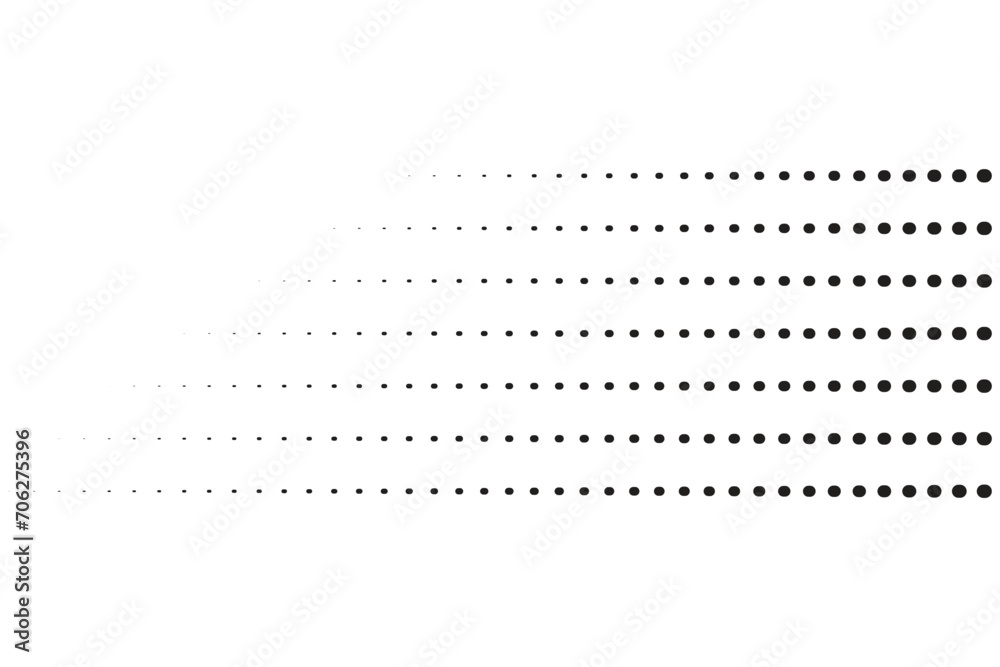 Halftone dots. Halftone effect. Halftone pattern. Vector halftone dots. Dots on the white background Halftone dots. Halftone effect. Halftone pattern. Vector halftone dots. Dots on the white background