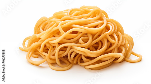 noodle with white background. generative ai