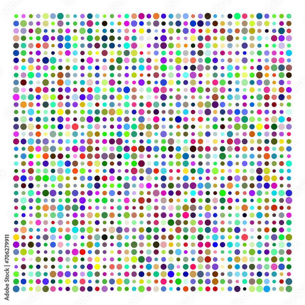 abstract background with squares and circles