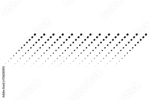 Halftone dots background. Halftone effect vector pattern.
