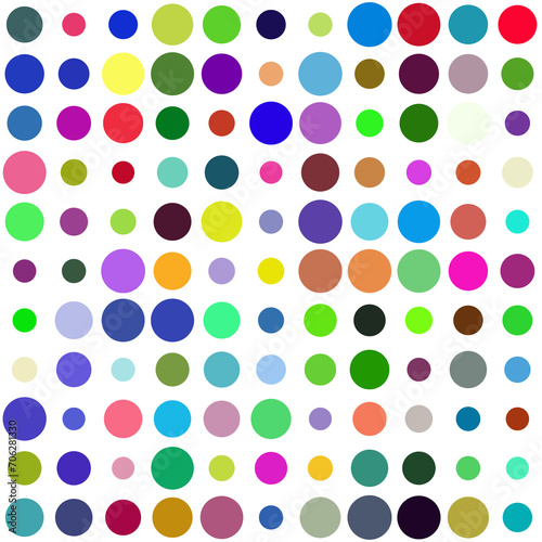 seamless pattern with circles