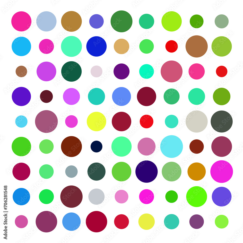 seamless pattern with circles