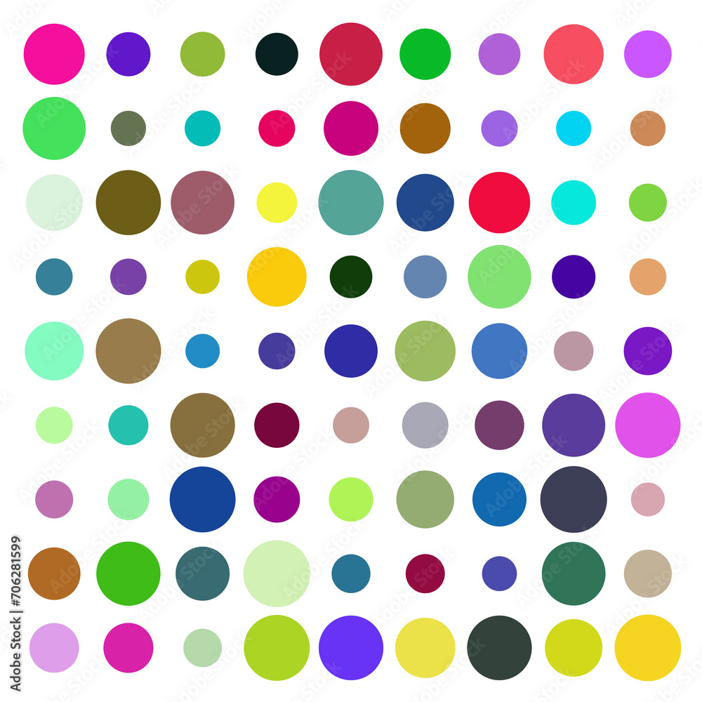seamless pattern with circles