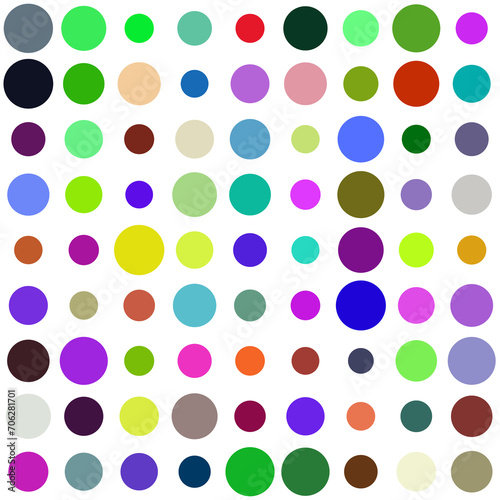 seamless pattern with circles